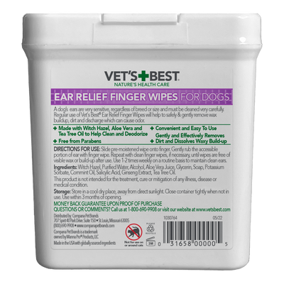 Ear Relief Finger Wipes