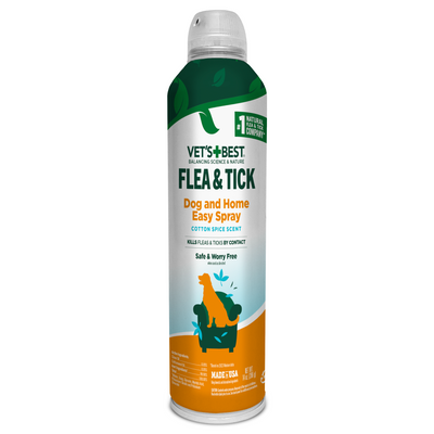 Flea and Tick Easy Spray for Dogs â€?Cotton Spice Scent, 14 oz.