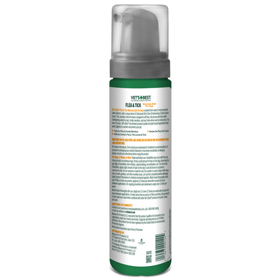 Flea and Tick Waterless Bath for Dogs â€?Cotton Spice Scent, 8 oz.