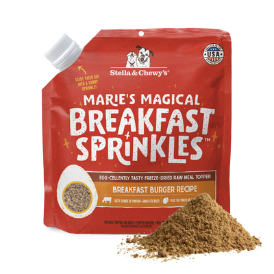 Marie’s Magical Breakfast Sprinkles Breakfast Burger