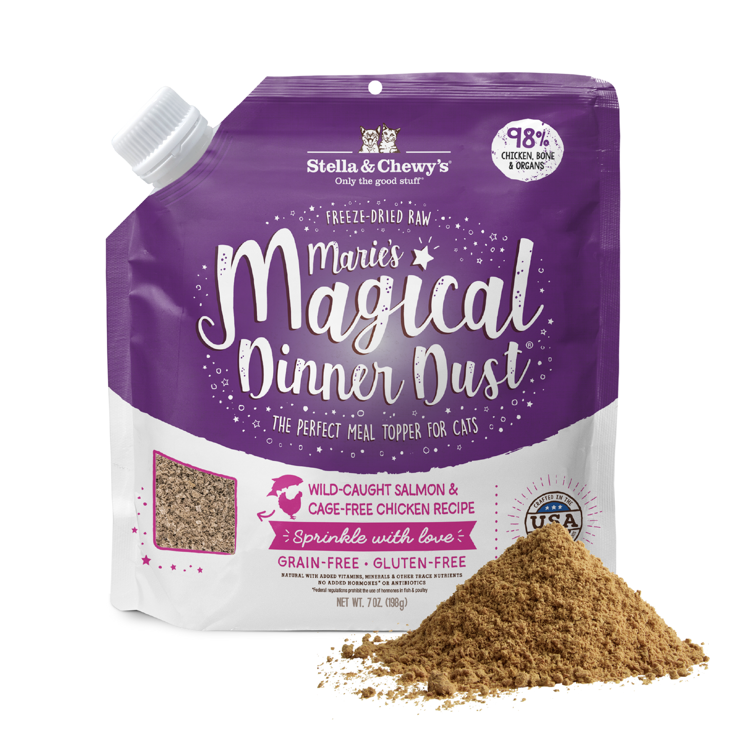 Marie’s Magical Dinner Dust Salmon & Chicken