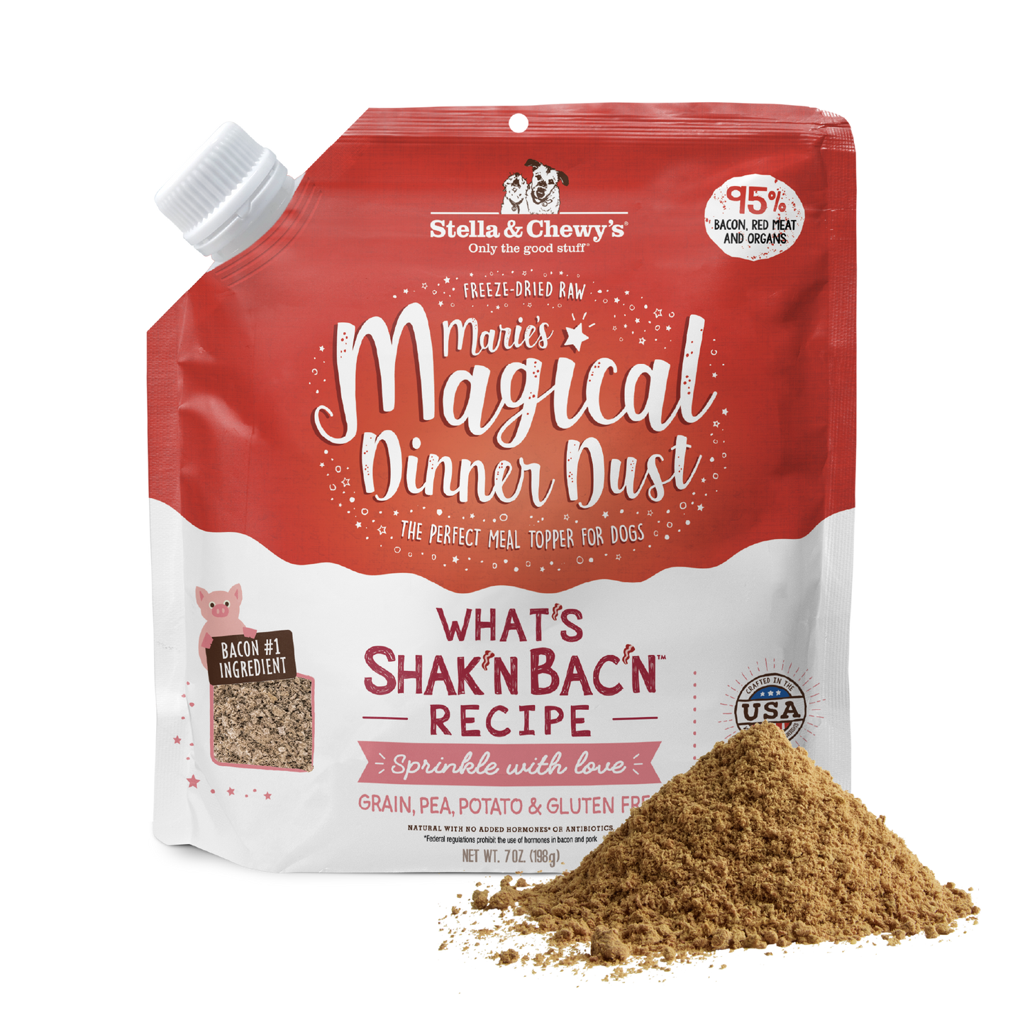 Marie’s Magical Dinner Dust What’s Shak’n Bac’n