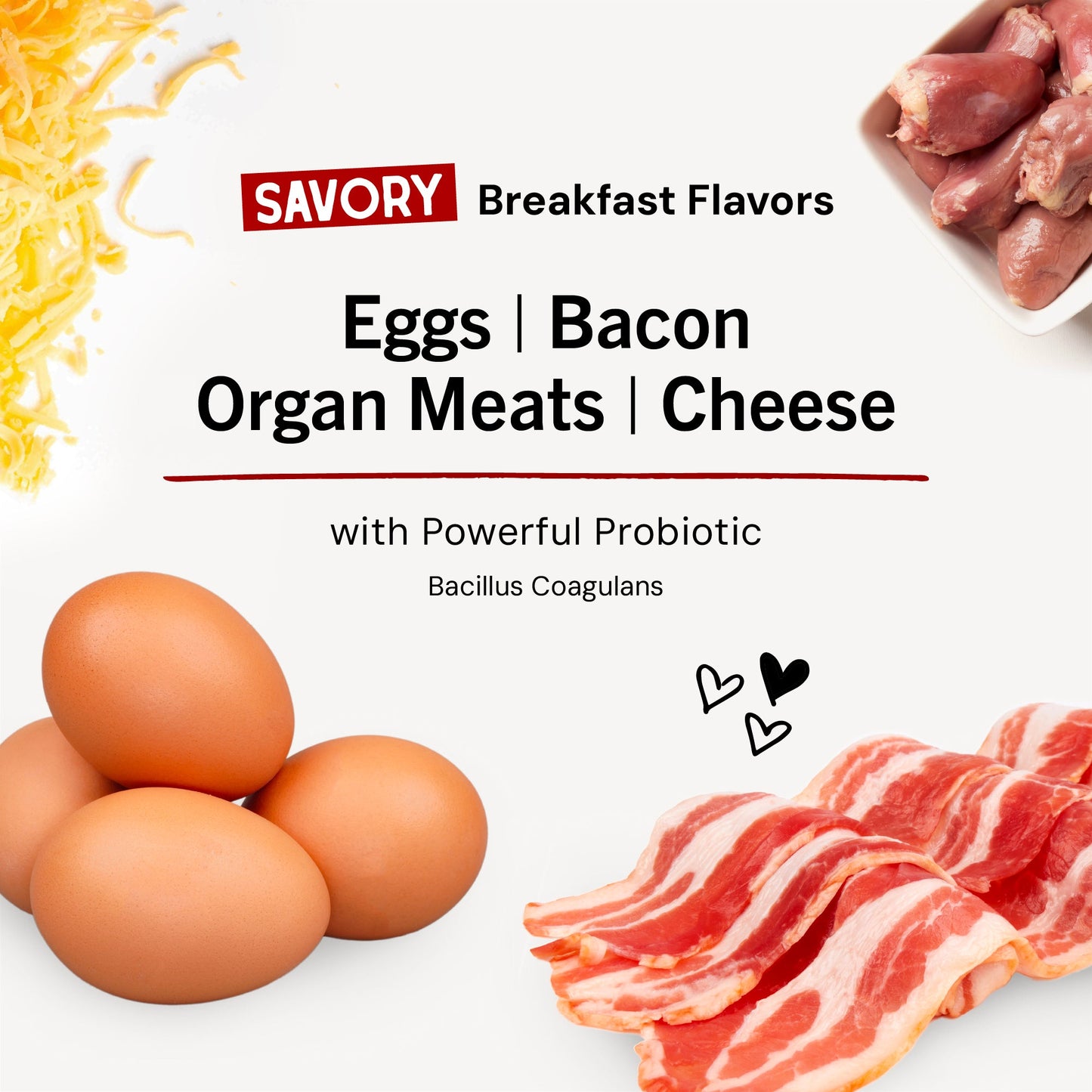 Marie’s Magical Breakfast Sprinkles Bacon, Egg & Cheese