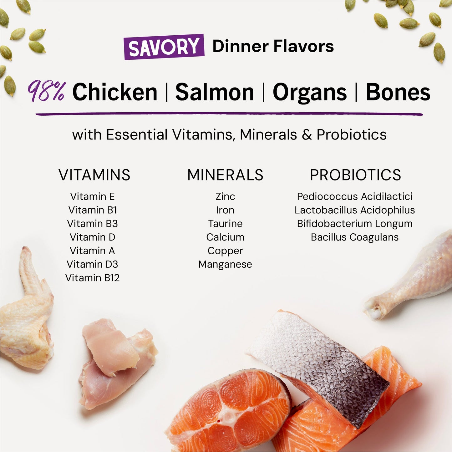 Marie’s Magical Dinner Dust Salmon & Chicken