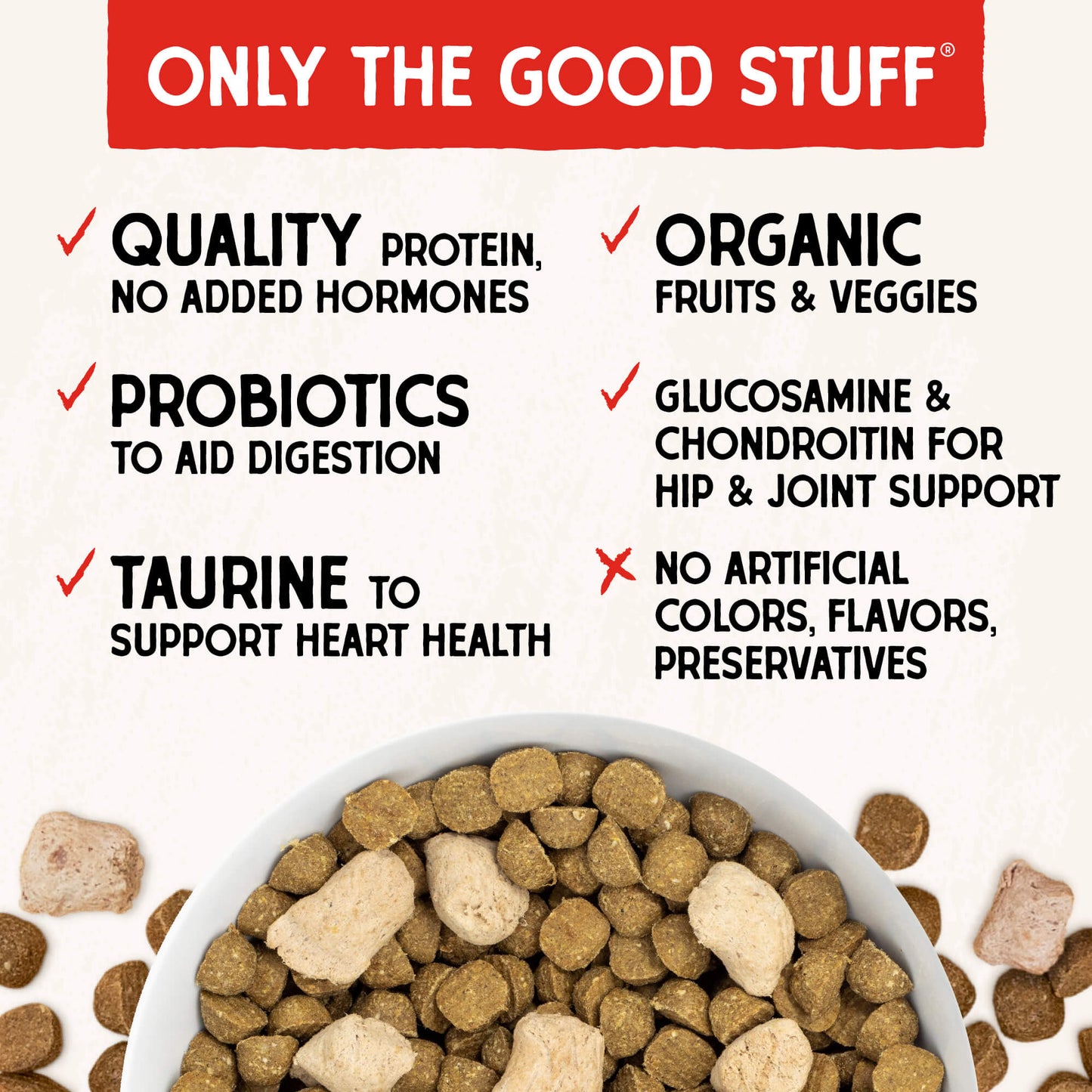 Cage-Free Raw Blend Kibble