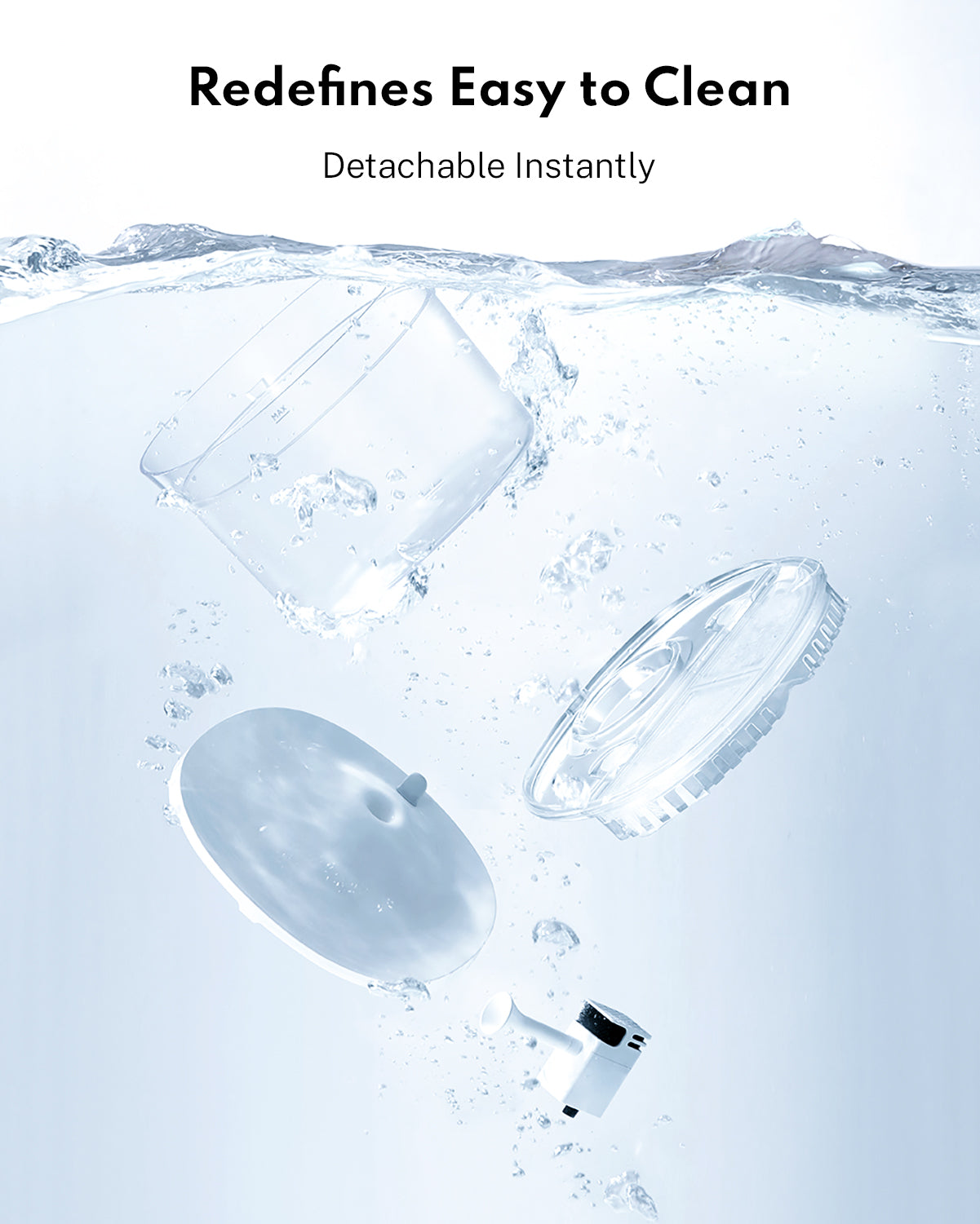 Pet Water Fountain with Wireless Pump WF20