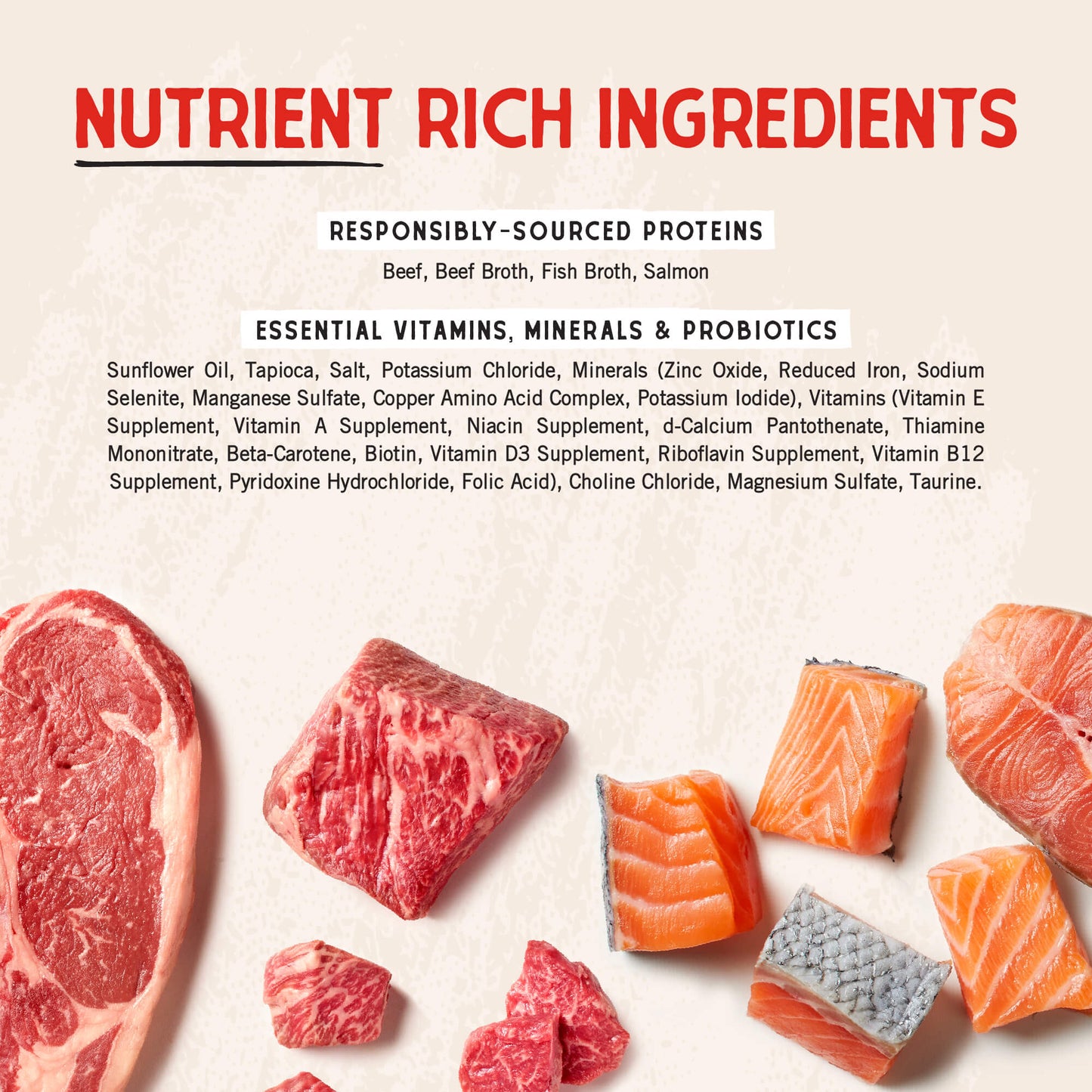 Stella's Shredrs Beef & Salmon Recipe in Broth