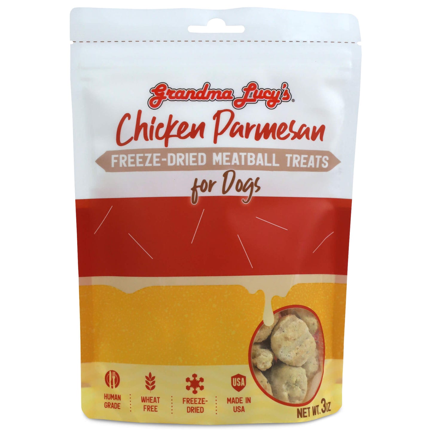 Freeze-Dried Meatballs - Chicken Parmesan