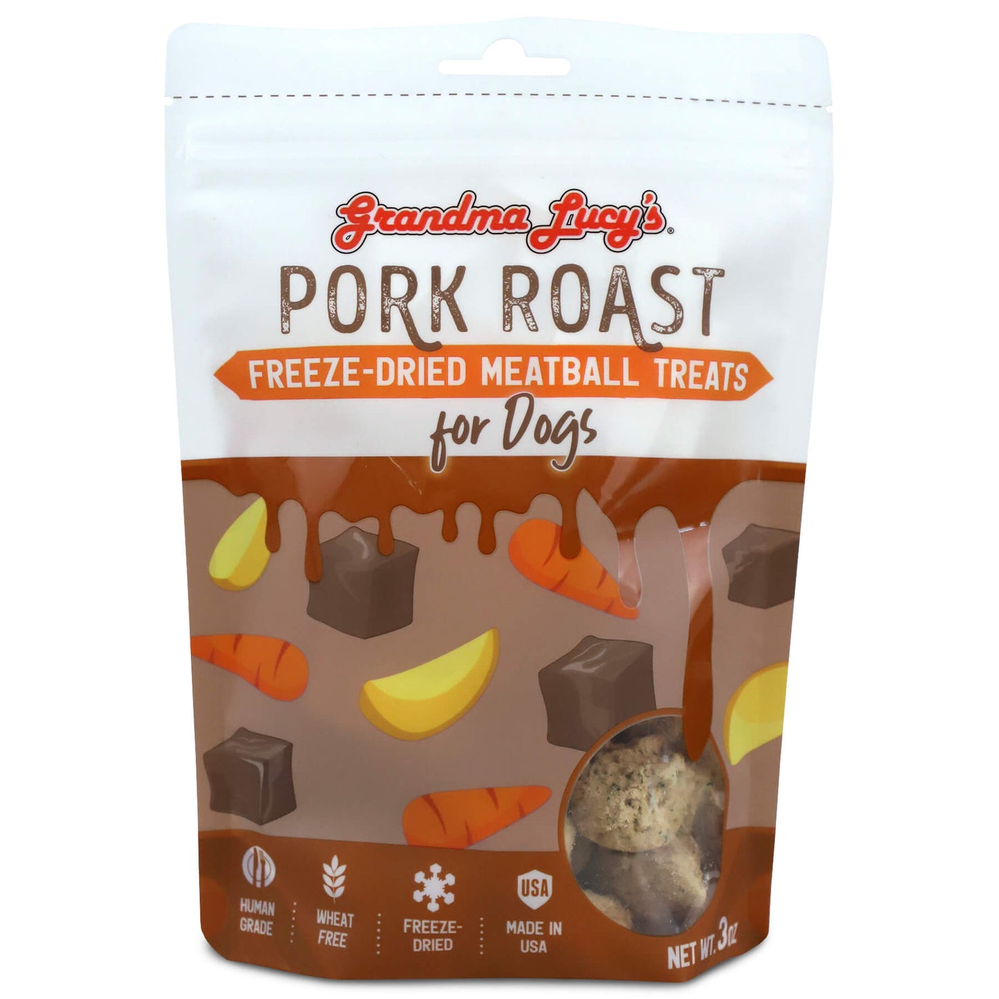 Freeze-Dried Meatballs - Pork Roast