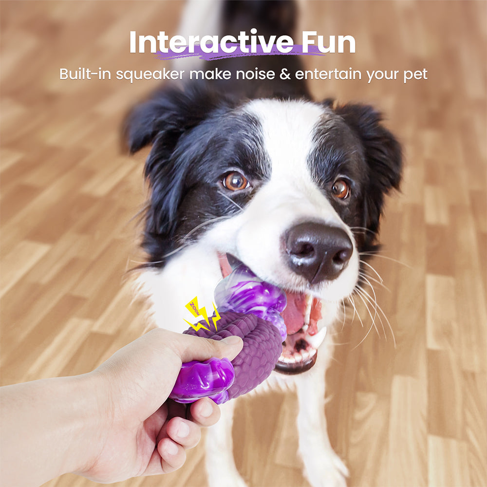 Premium Crocodile Dog Chew Toy, Dog Toy for Aggressive Chewers, Bacon Flavored