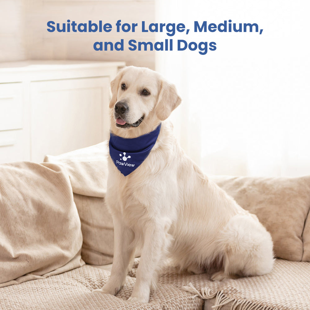 PawView Pet Grooming Towel Dog Drooling Bib