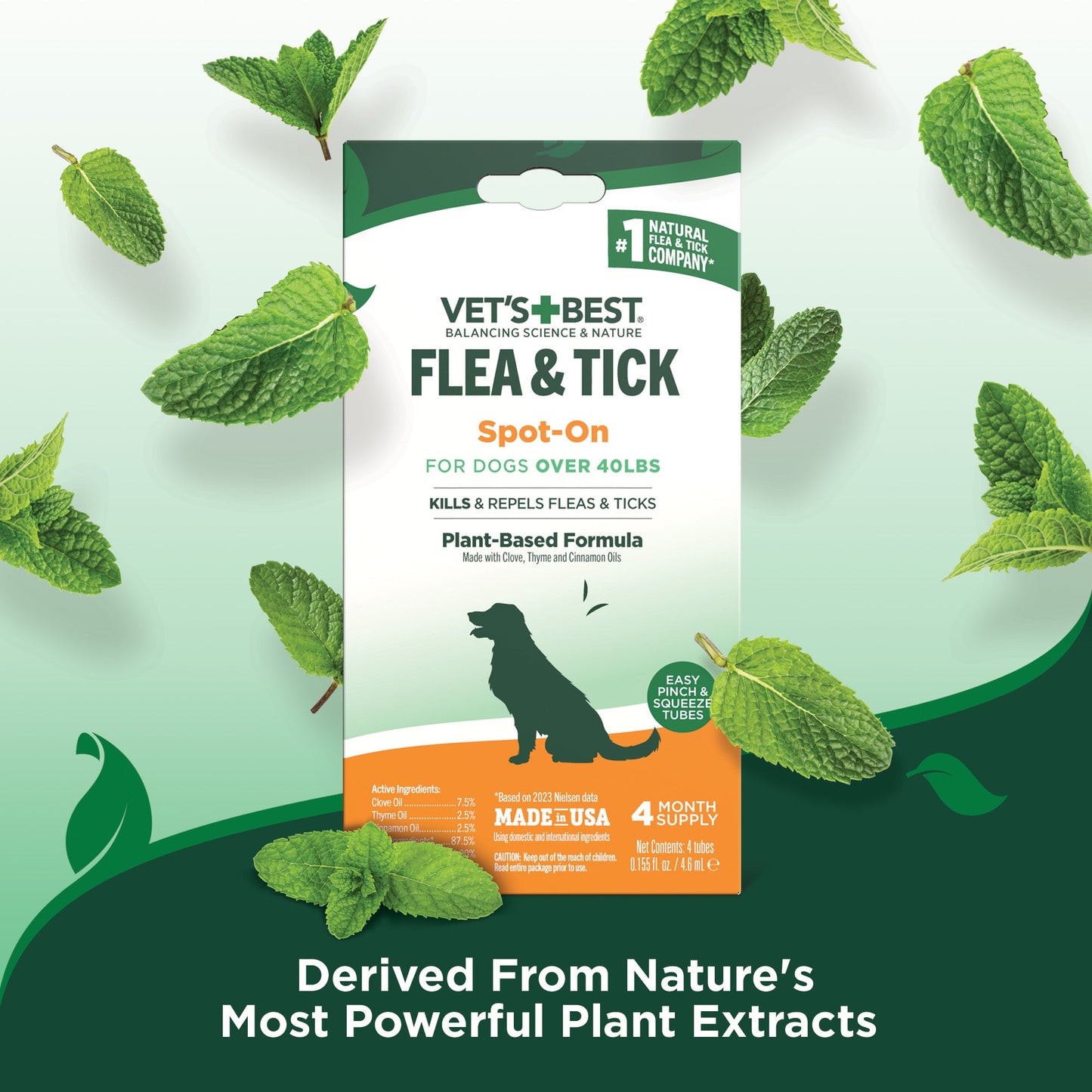 Flea & Tick Spot-On for Large Dogs