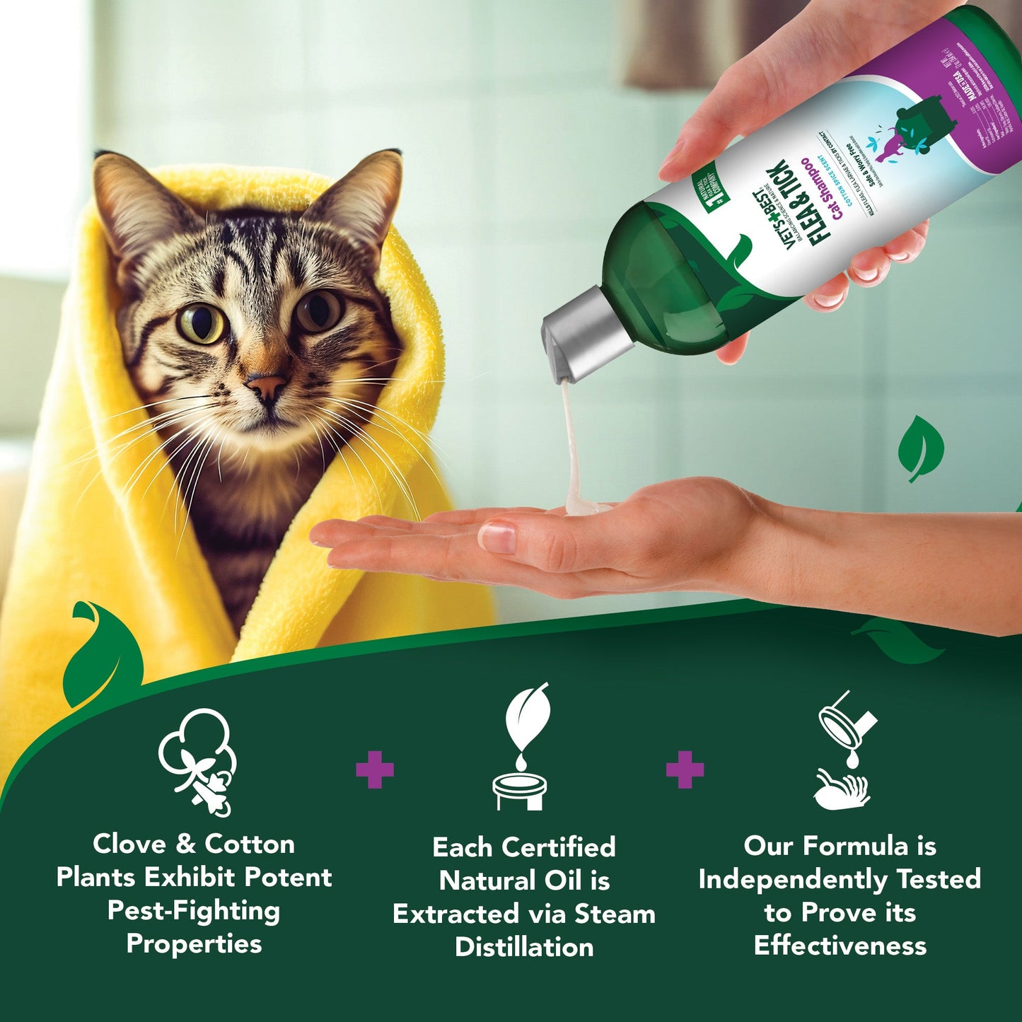 Flea & Tick Shampoo for Cats