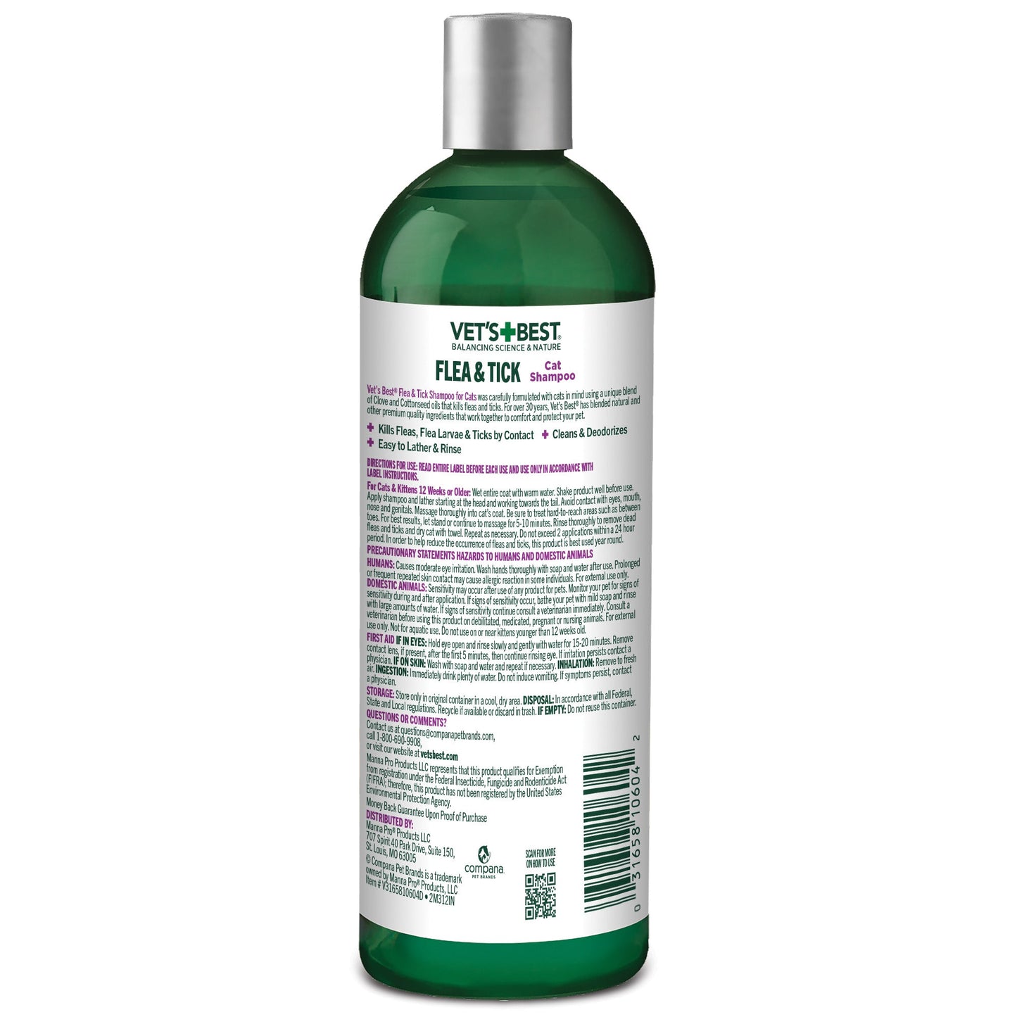 Flea & Tick Shampoo for Cats