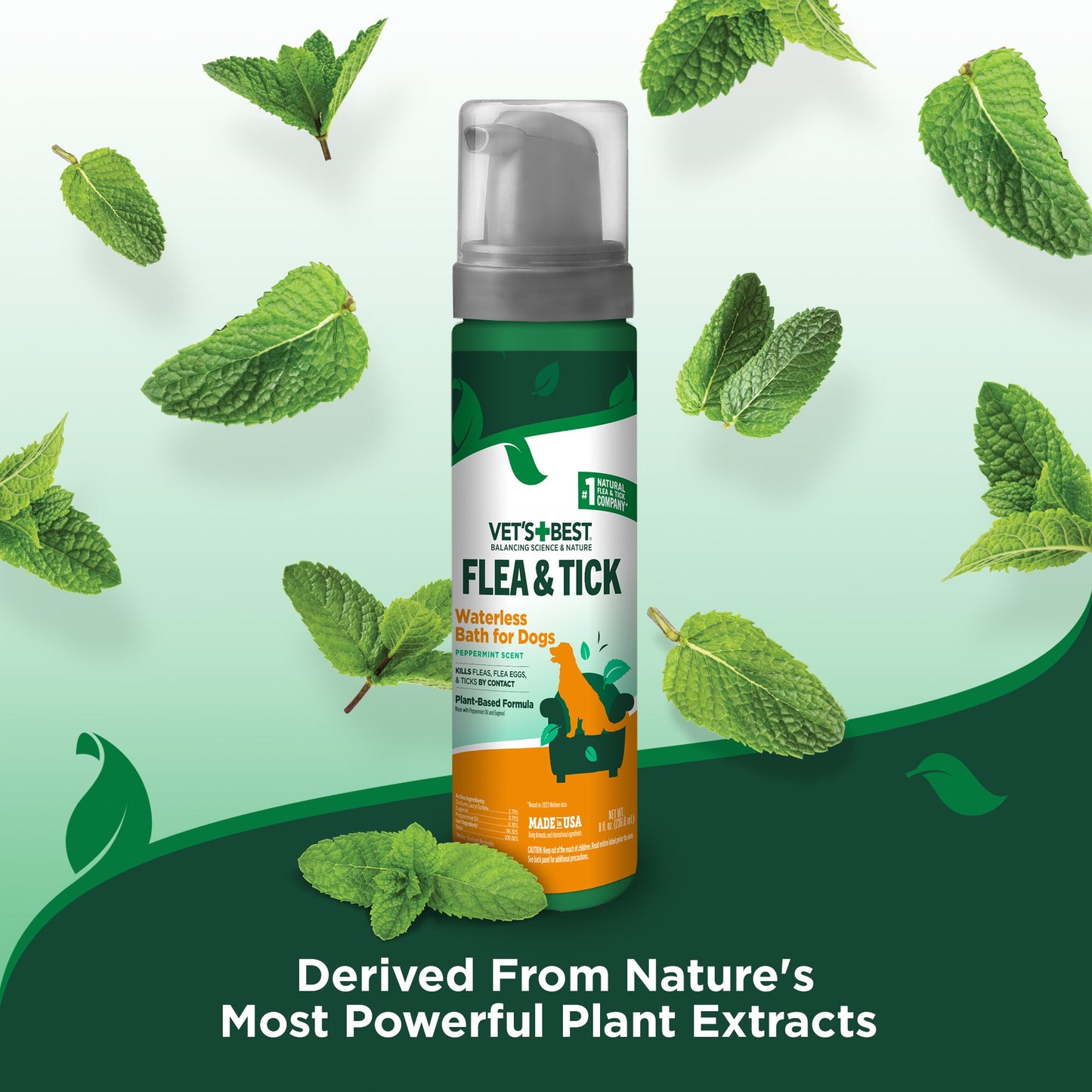 Flea & Tick Waterless Bath for Dogs