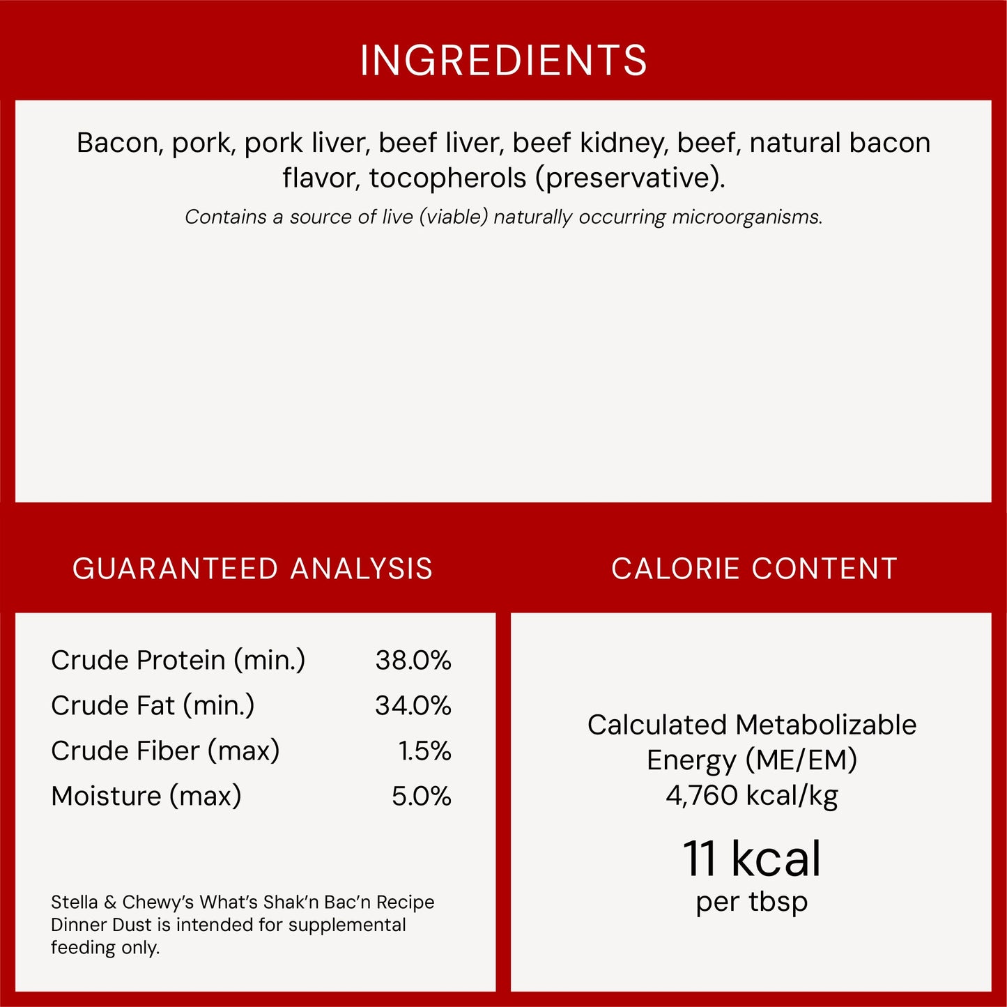 Marie’s Magical Dinner Dust What’s Shak’n Bac’n