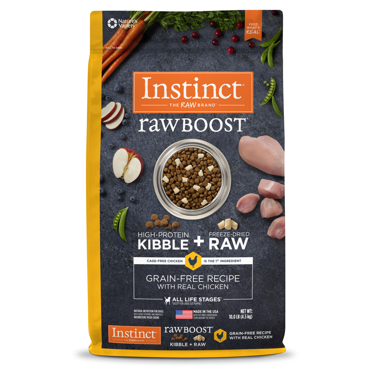Instinct Raw Boost Chicken, Dry Dog Food