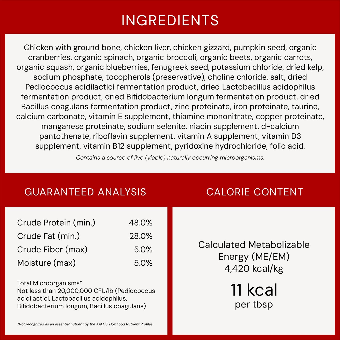 Marie’s Magical Dinner Dust Cage-Free Chicken