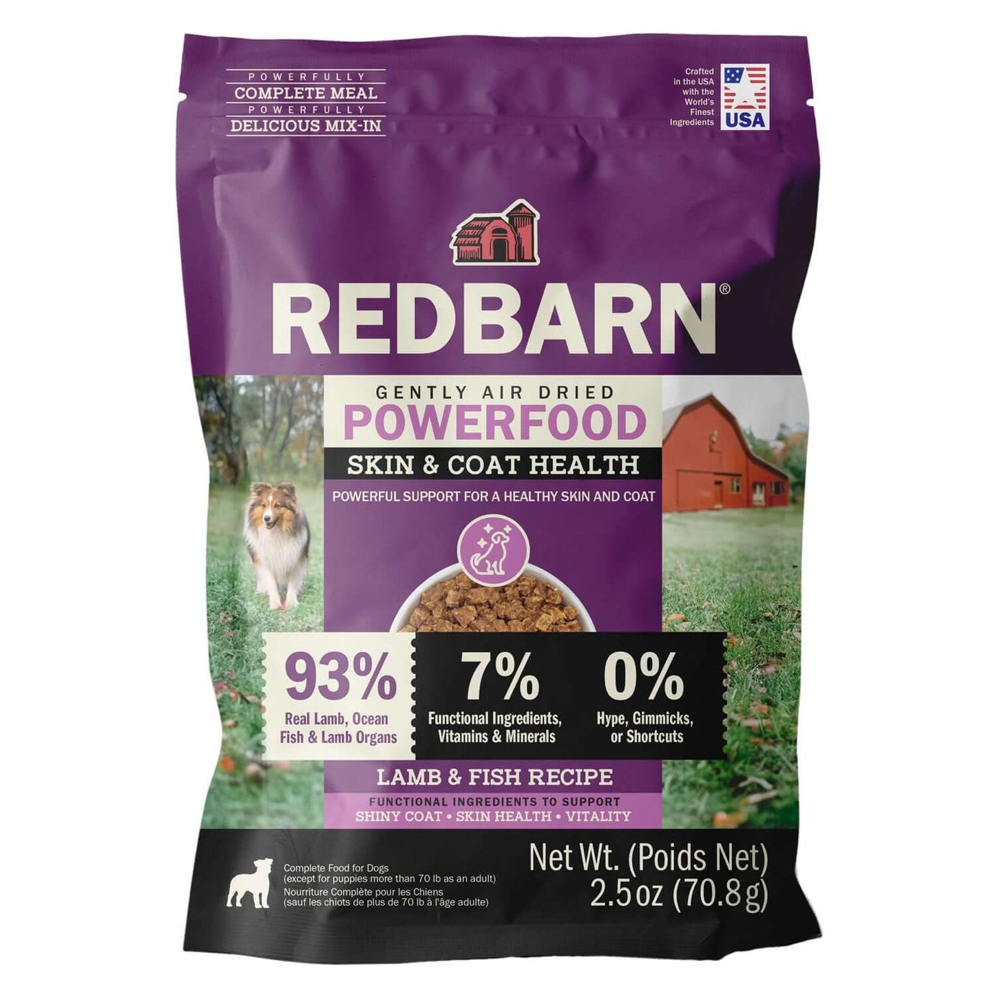 Air Dried Powerfood Skin & Coat Health Lamb & Fish Recipe