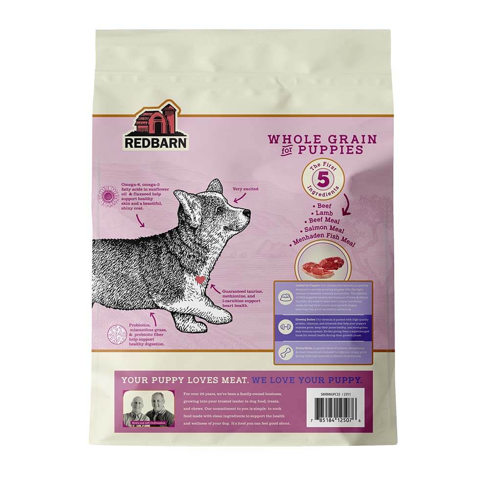 First-Five Kibble Whole Grain Puppy Beef & Lamb Recipe
