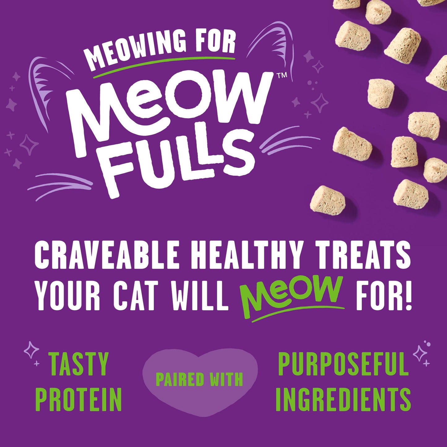Meowfulls Turkey & Duck Cat Treats