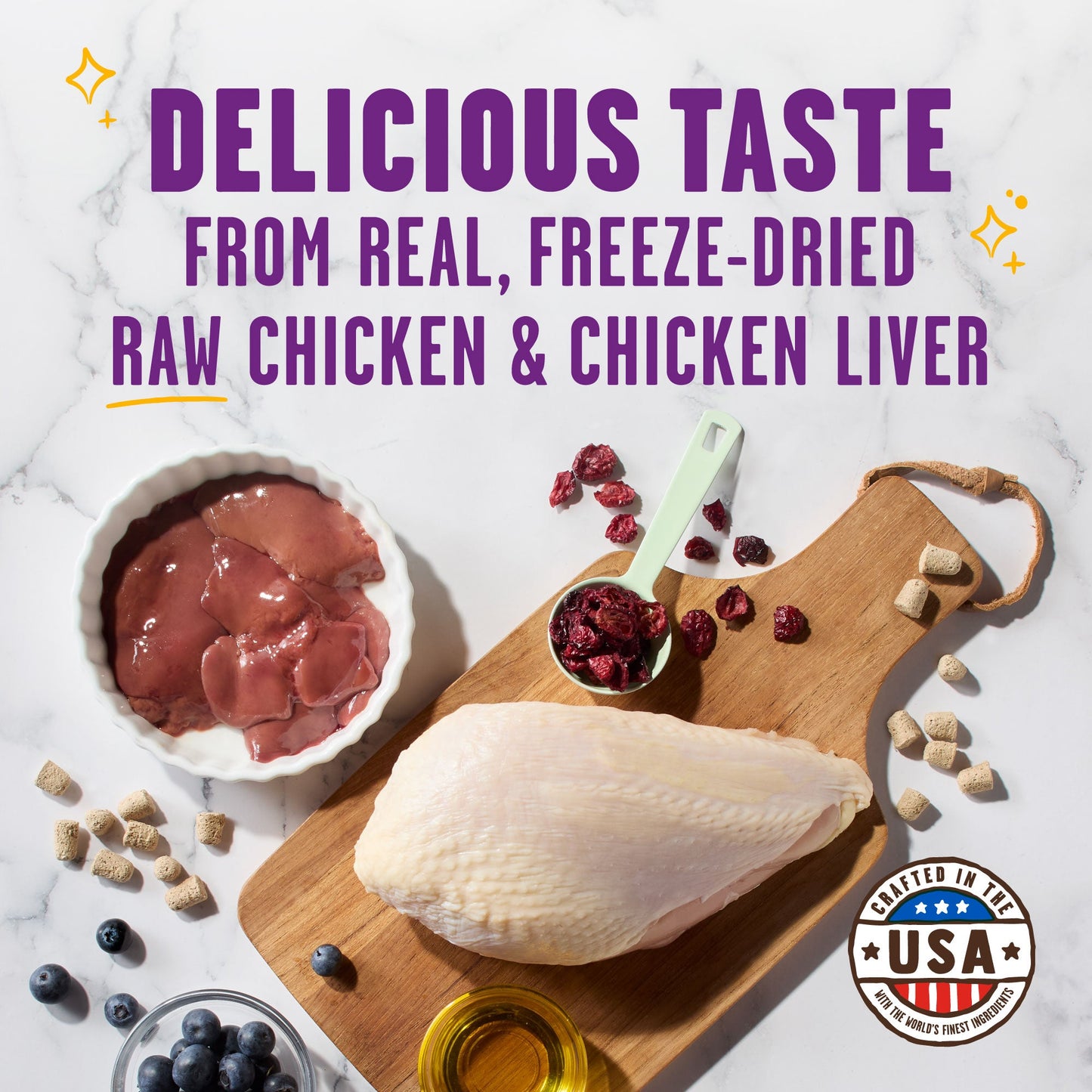 Meowfulls Chicken & Chicken Liver Cat Treats