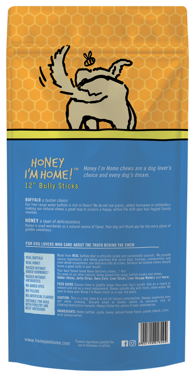 12" BULLY STICKS