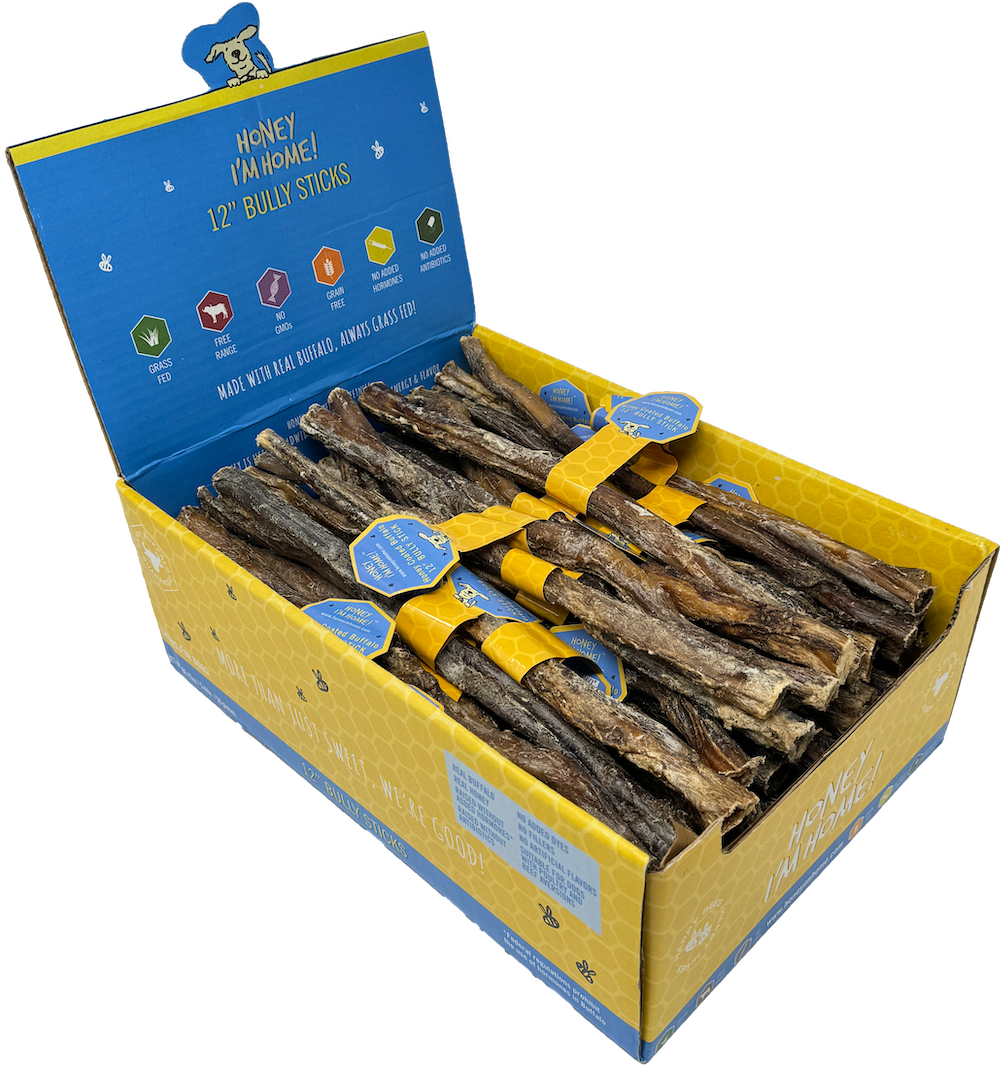 12"  BULLY STICKS BULK