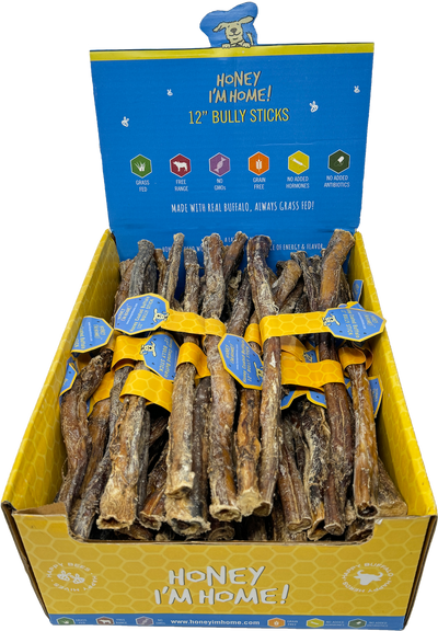12"  BULLY STICKS BULK