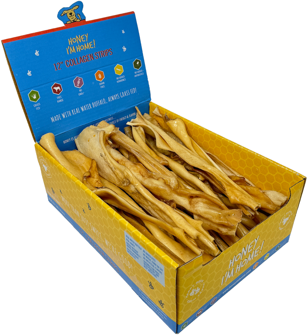 12"  COLLAGEN STRIPS BULK
