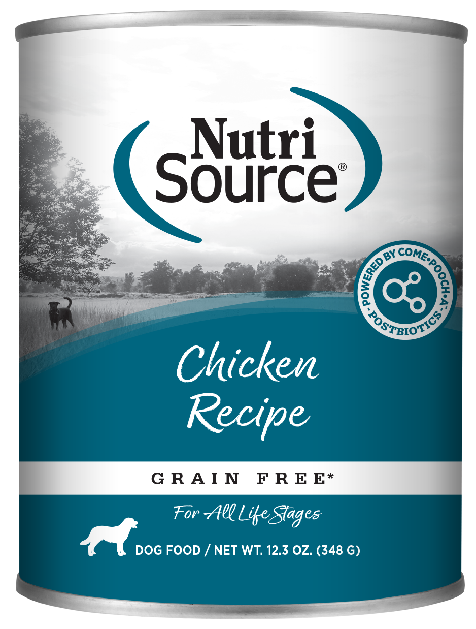 NutriSource Grain Free Chicken Canned Dog Food