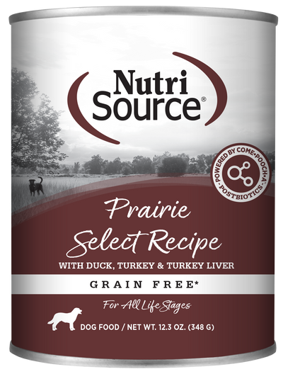 NutriSource Grain Free Prairie Select Canned Dog Food