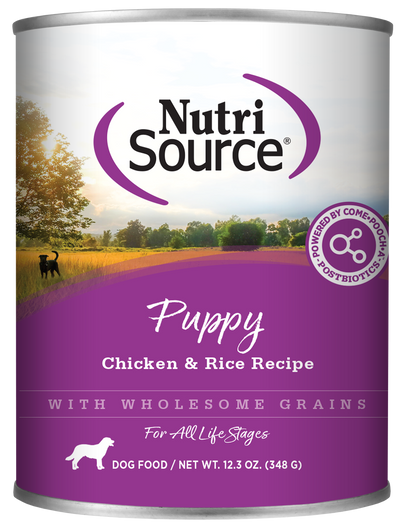 NutriSource Puppy Chicken & Rice Canned Dog Food