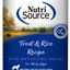 NutriSource Trout & Rice Canned Dog Food