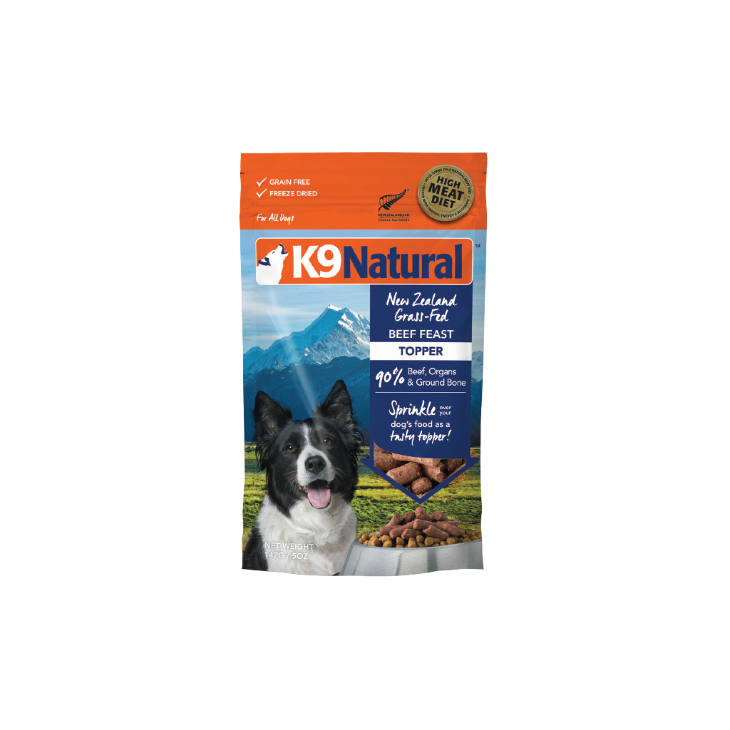 K9 Beef Feast Freeze-Dried Dog Food