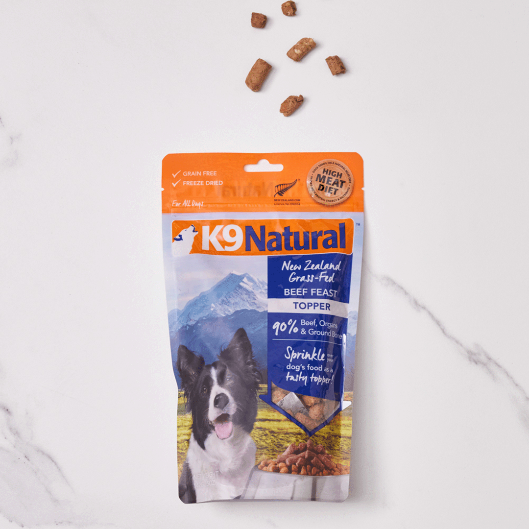 K9 Beef Feast Freeze-Dried Dog Food