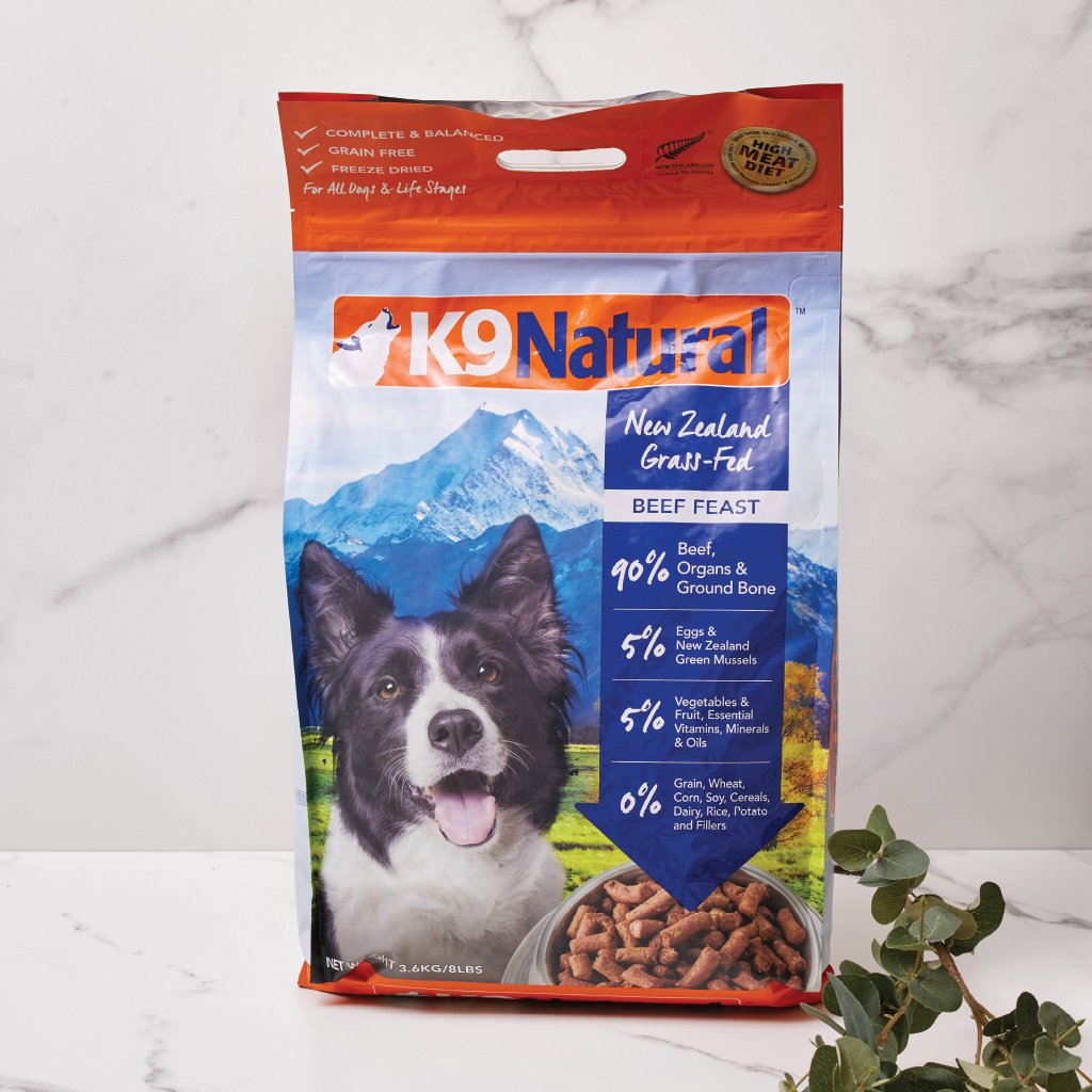 K9 Beef Feast Freeze-Dried Dog Food