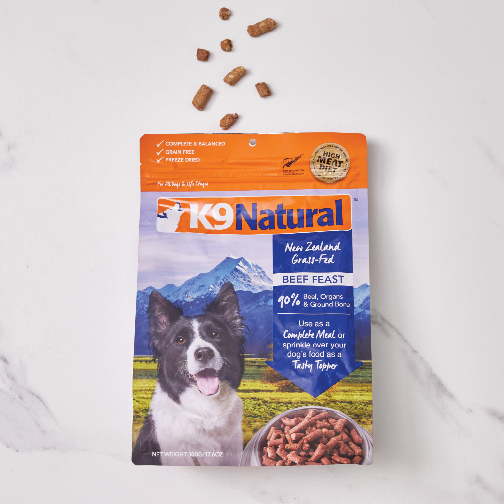 K9 Beef Feast Freeze-Dried Dog Food