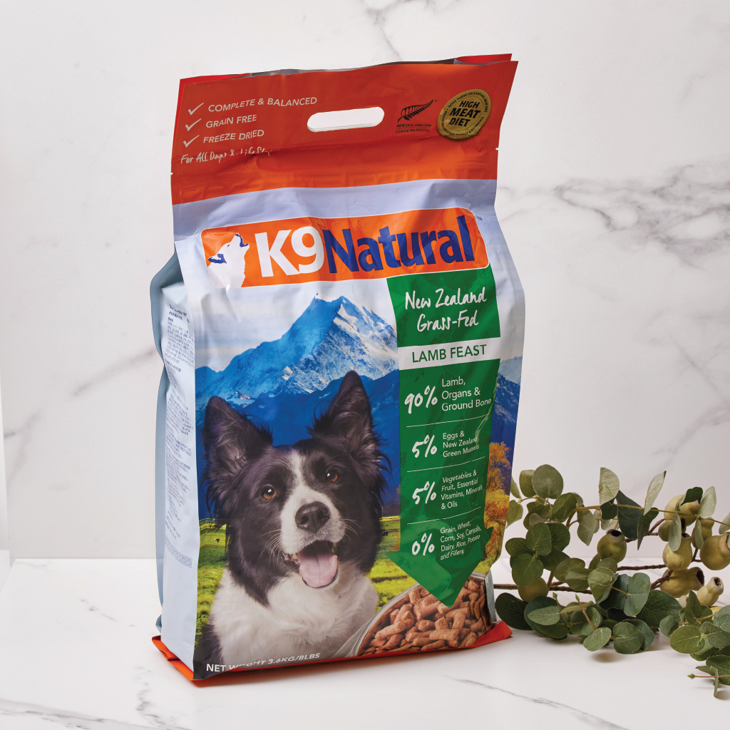 K9 Lamb Feast Freeze-Dried Dog Food