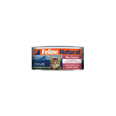 Feline Chicken & Venison Feast Canned Cat Food