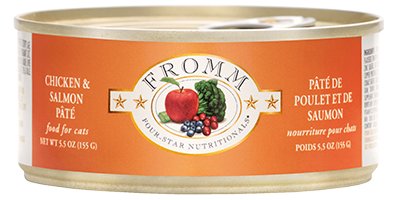 Fromm Four-Star Grain-Free Chicken & Salmon Pate for Cats