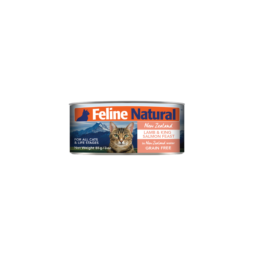 Feline Lamb & King Salmon Feast Canned Cat Food