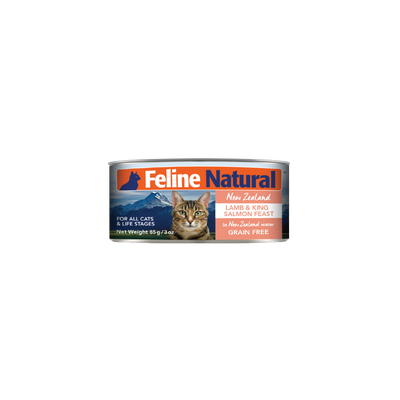 Feline Lamb & King Salmon Feast Canned Cat Food