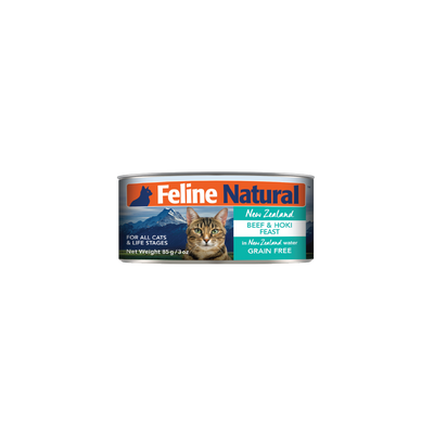 Feline Beef & Hoki Feast Canned Cat Food