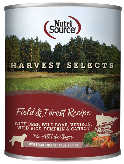 NutriSource Harvest Selects Field & Forest Canned Dog Food