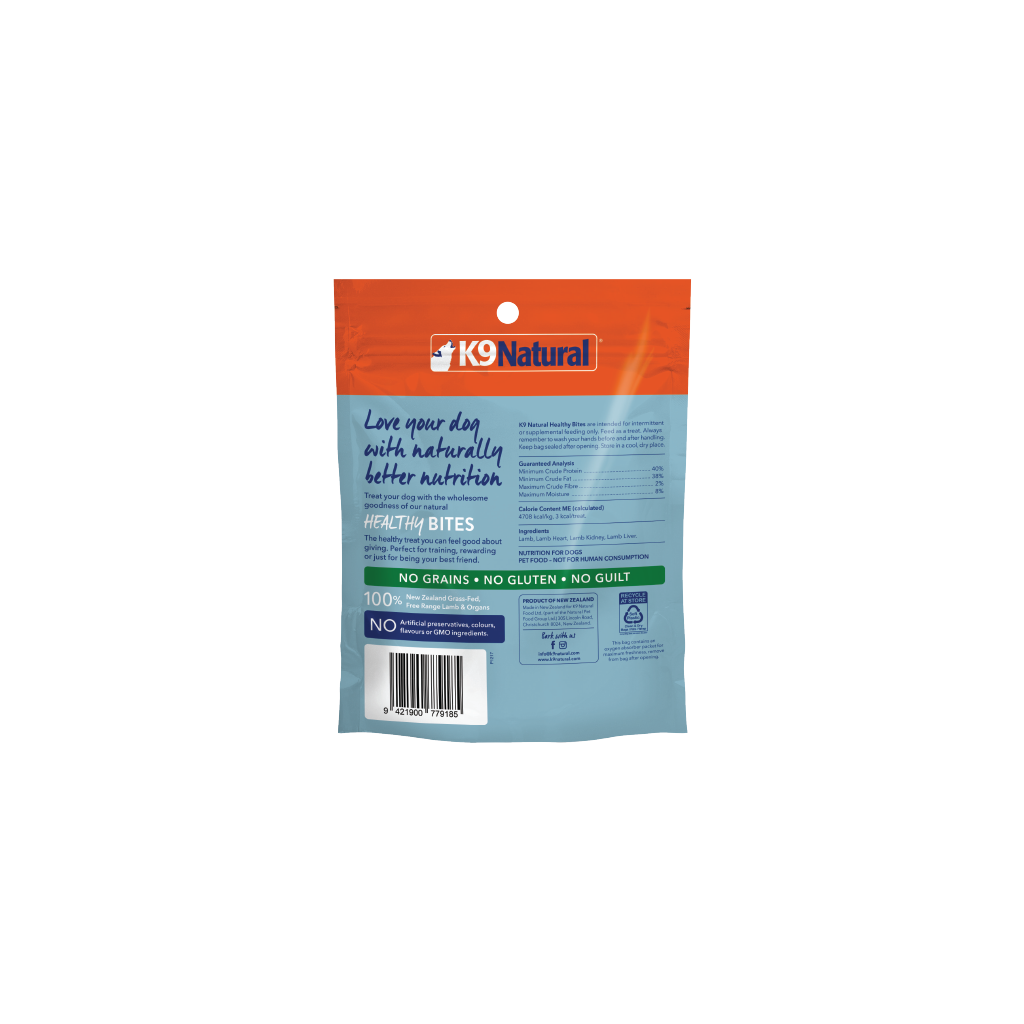 K9 Lamb Healthy Bites Dog Treats