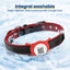 PawView Genuine Leather Collection Dog Collar with Smart AirTag Holder