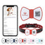 PawView Silent Silicone Smart Pet ID Tag – Bow Tie Style, QR Code & NFC