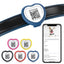 PawView Anti-Loss Smart Pet ID Tag with QR Code Heart