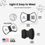 PawView Silent Silicone Smart Pet ID Tag – Bow Tie Style, QR Code & NFC